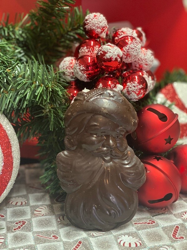 Dark Traditional Santa Face