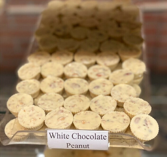 White Chocolate clusters