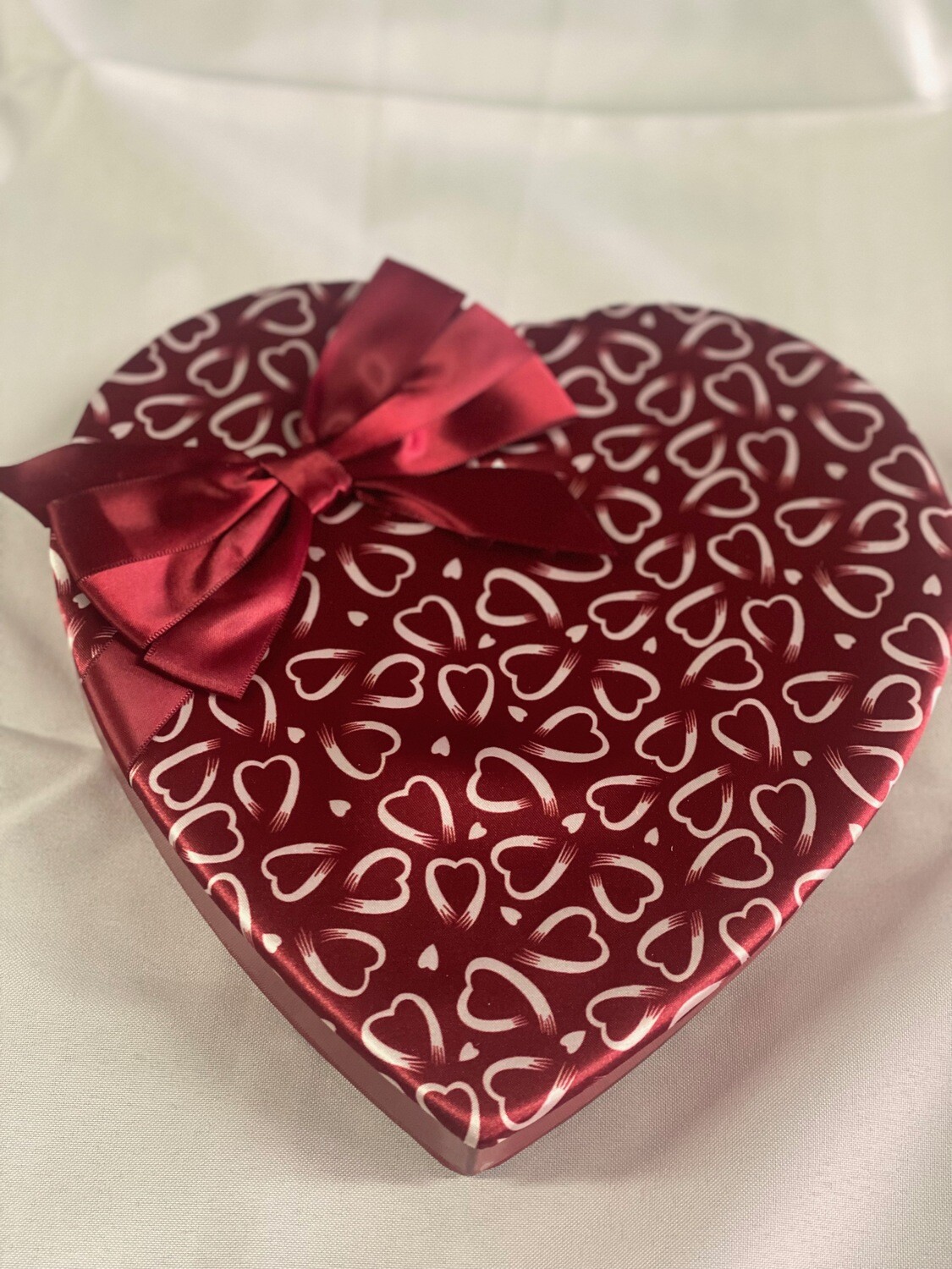 Crimson Love Heart Box