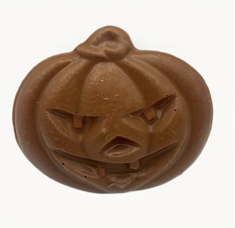 scary pumpkin flat