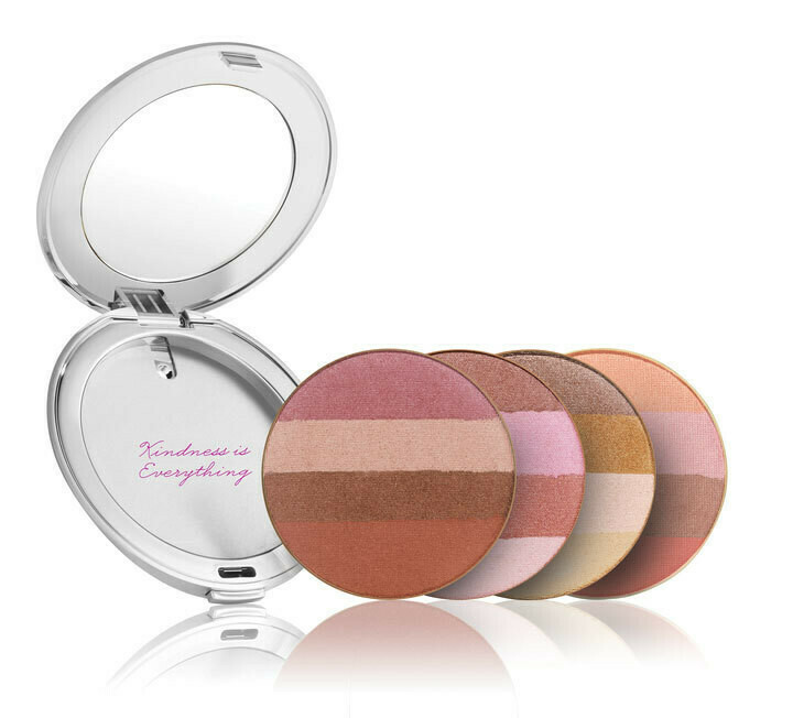 Bronzers in Silver Refillable Compact