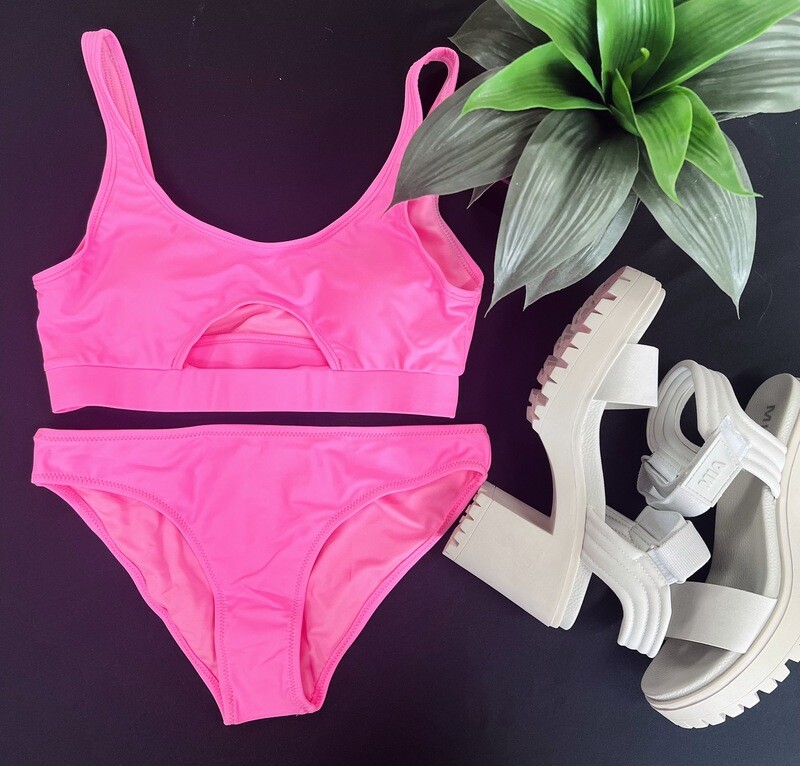 Hot Pink Swimsuit