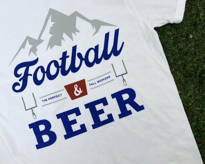 Football and Beer Tee