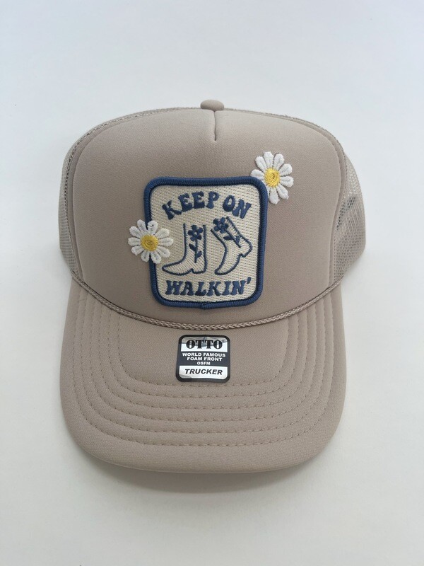 Keep On Walkin Trucker Hat