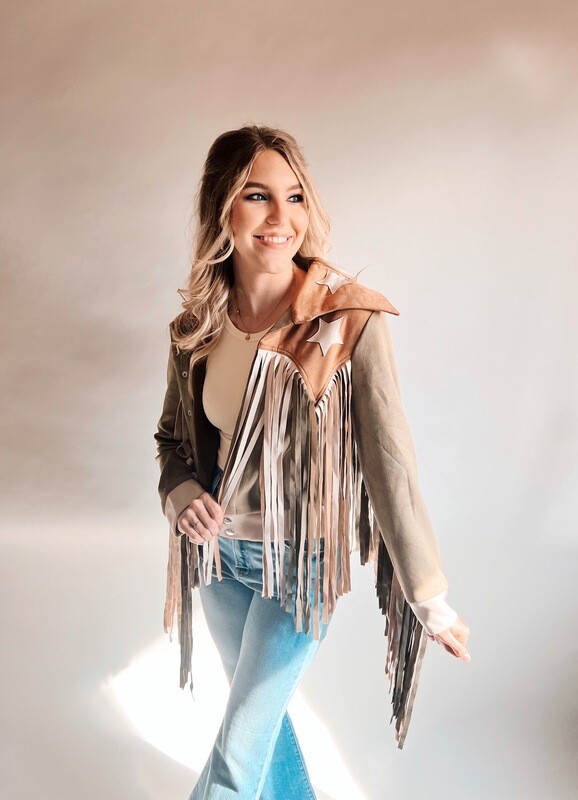 Kendal Fringe Jacket