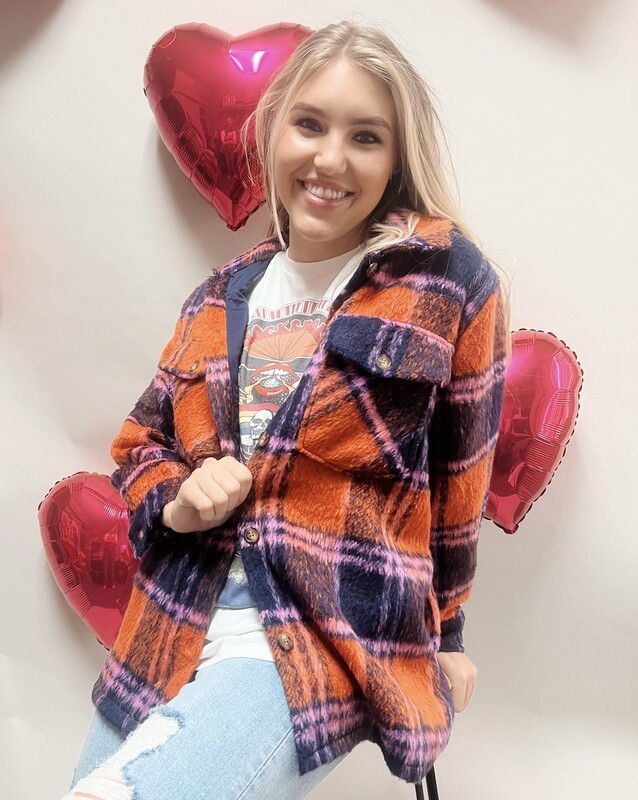 Cupid&#39;s Plaid Jacket