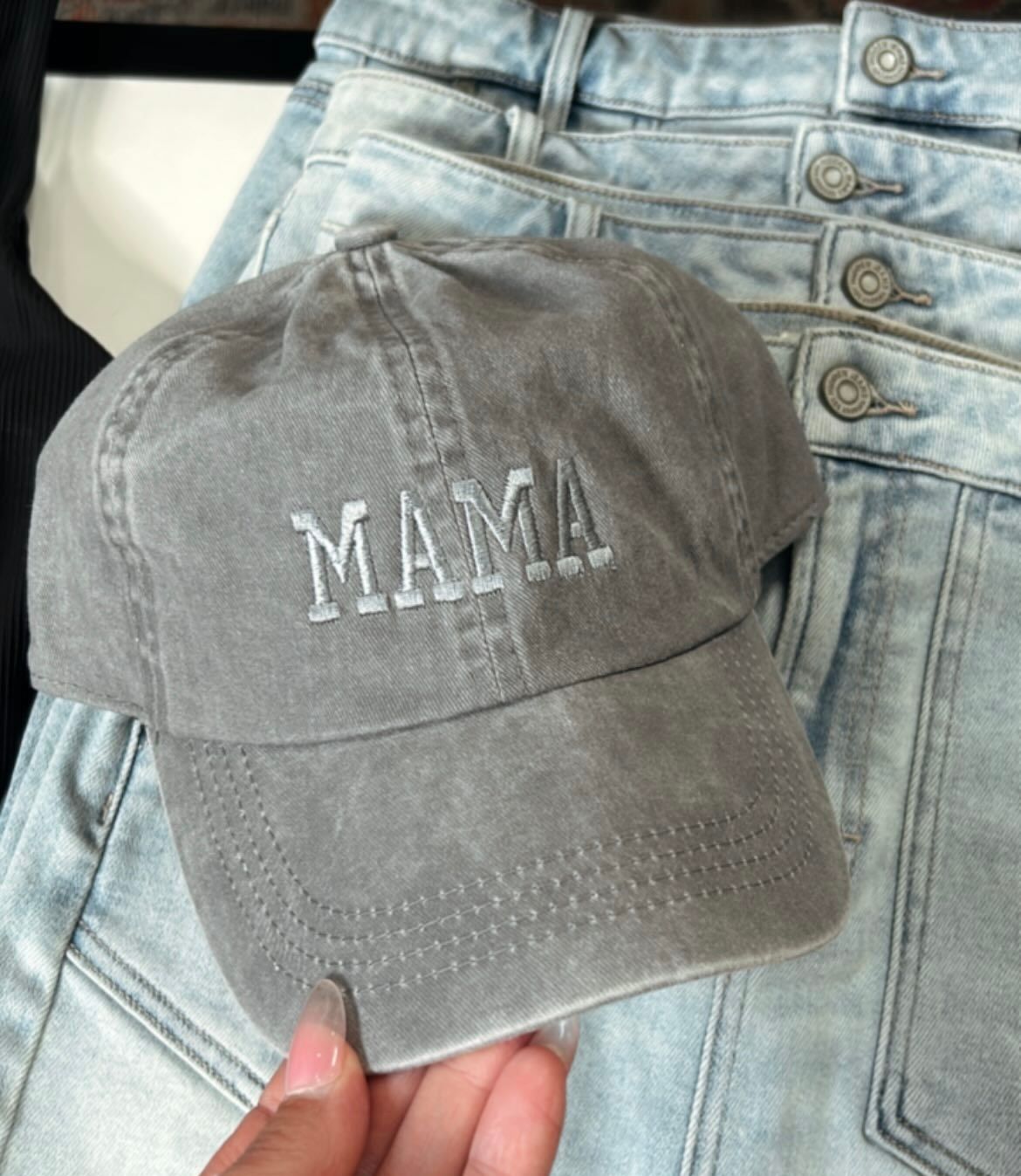 Grey Mama Hat