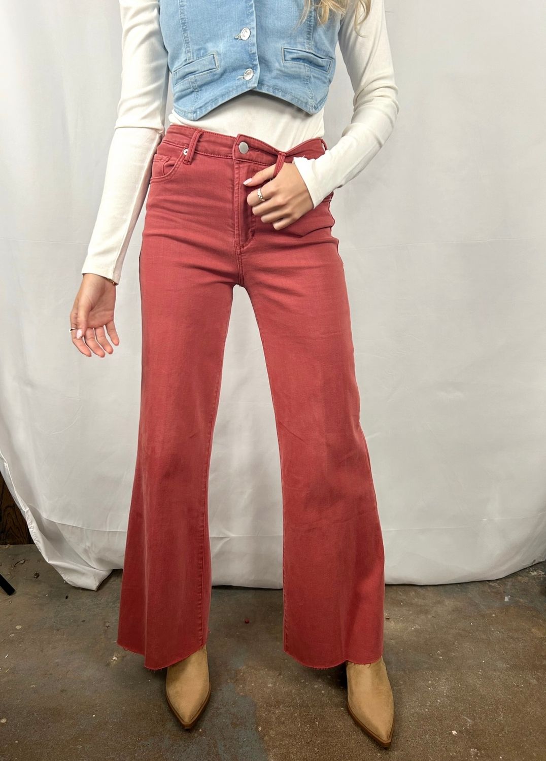 Fiona Wide Leg Jean