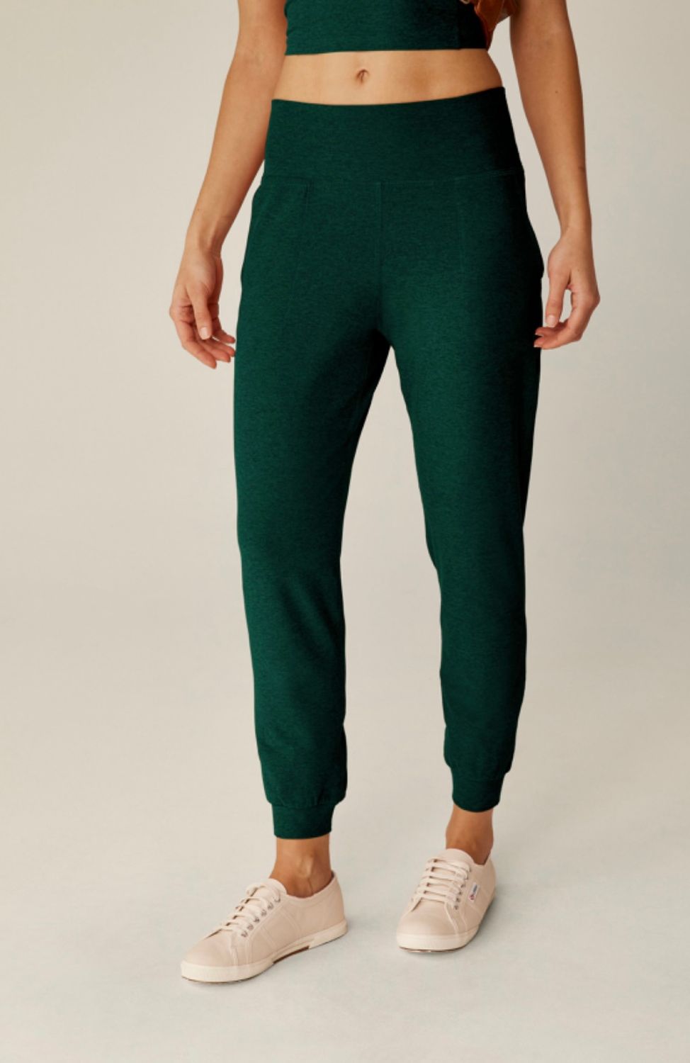 Spacedye Midi Jogger- Dark Spruce