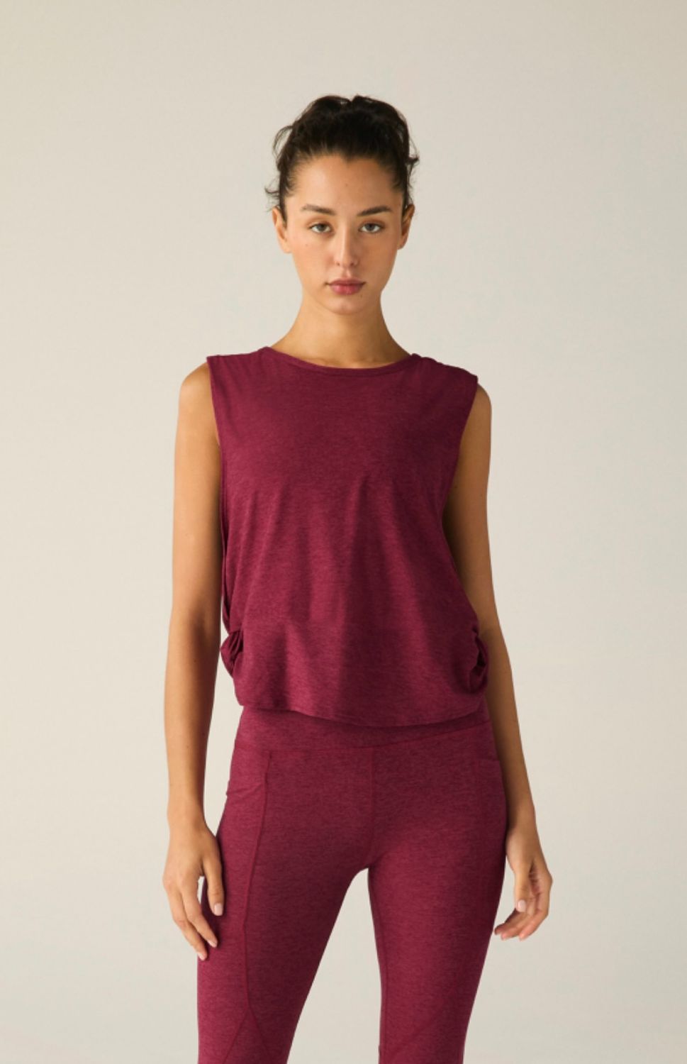 Featherweight Side Note Twist Tank