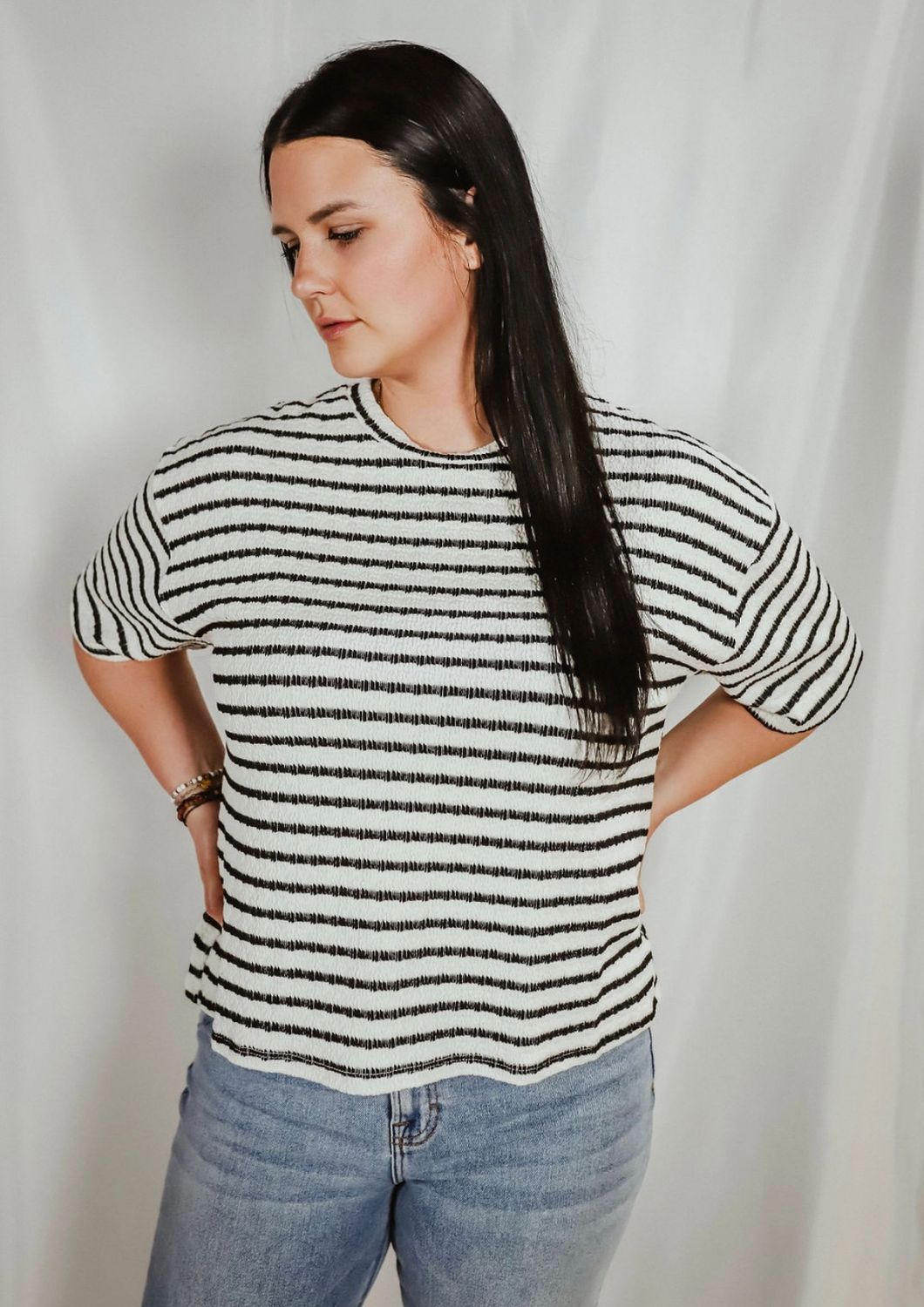 Luxe Weave Crew Top