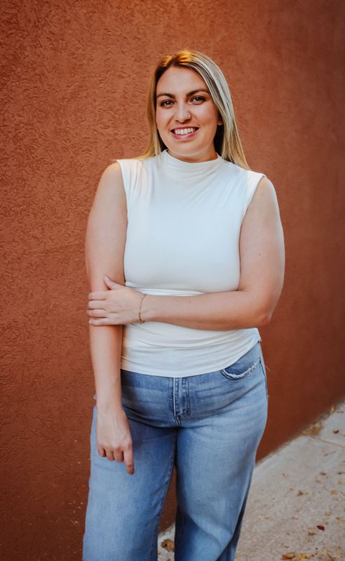 Cascade Charm Sleeveless Top