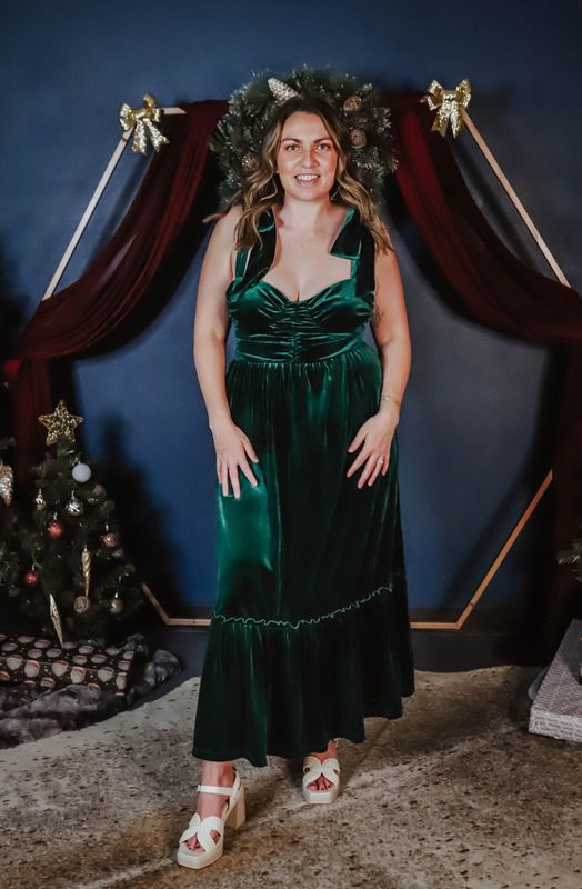 Velvet Nights Maxi Dress