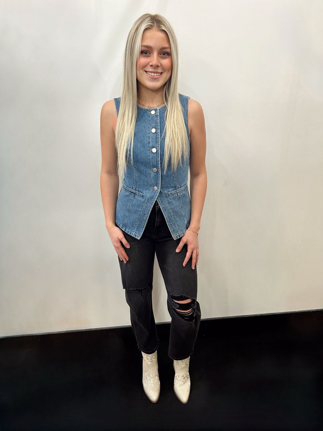 Indigo Breeze Top