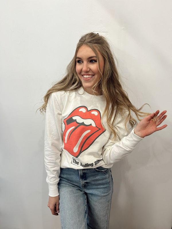 Rolling Stones Fitted Sweatshirt
