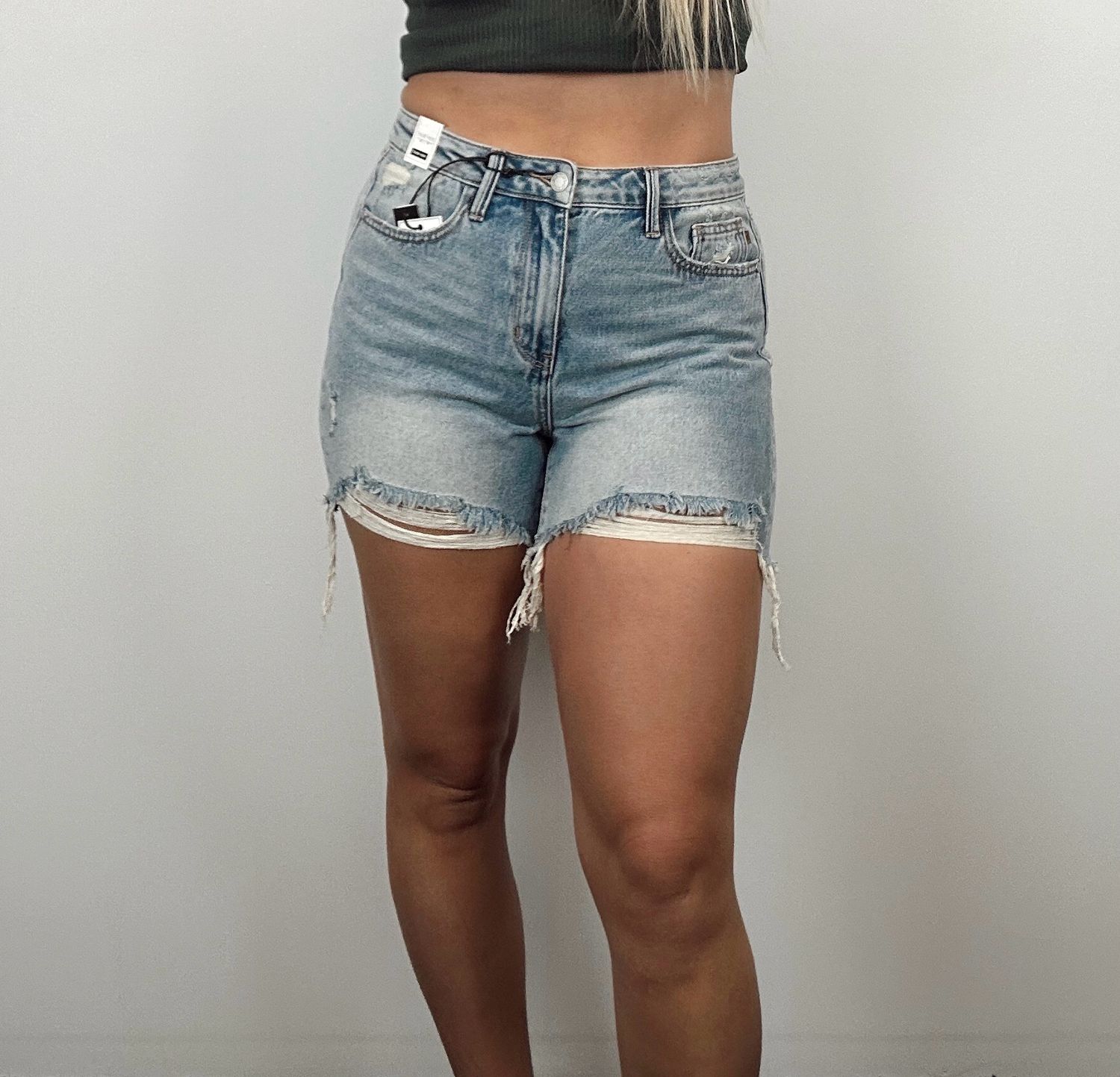 Rigid Distressed Short