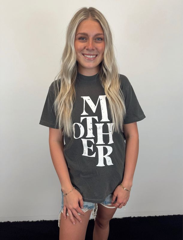Charcoal Mother Tee