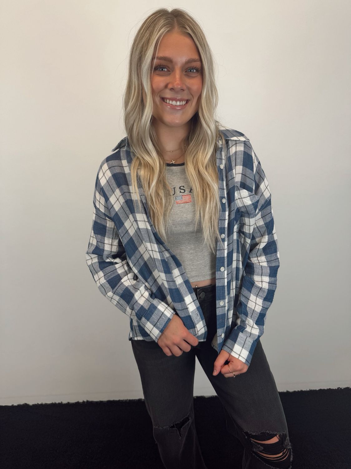 Oversized Plaid Flannel
