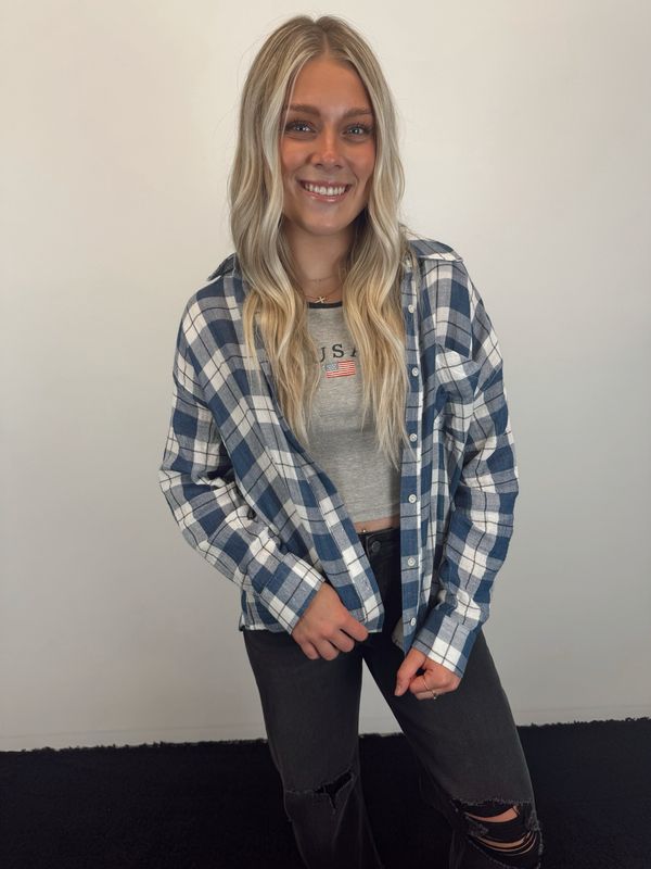 Oversized Plaid Flannel