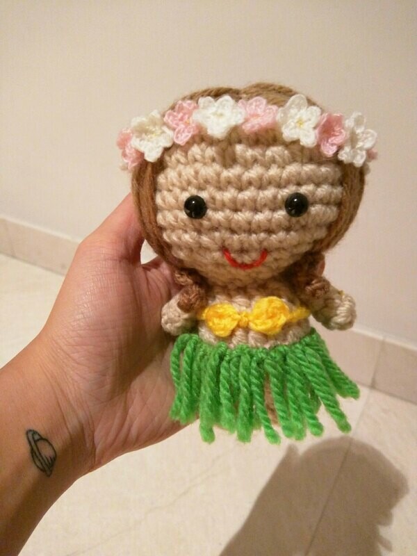 Hula Girl Doll