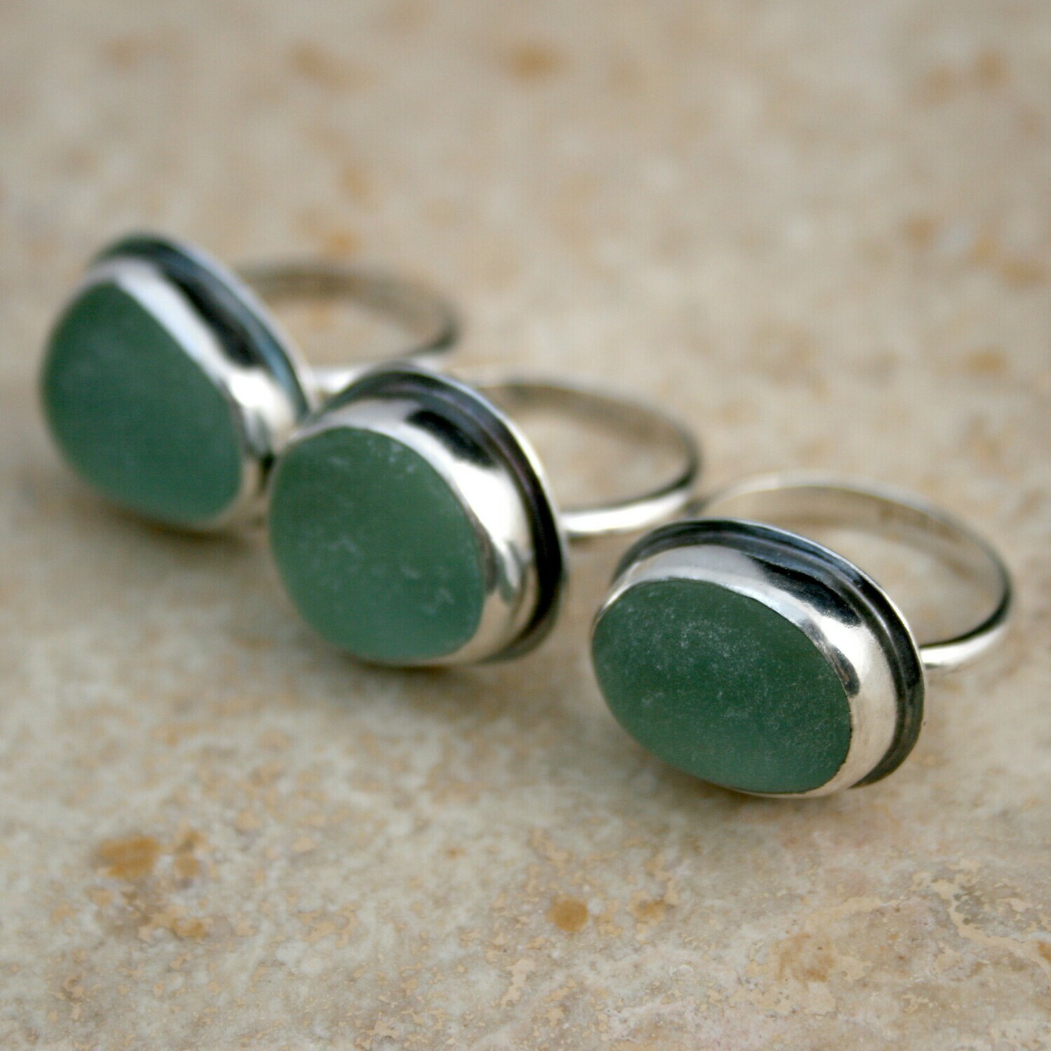 Beach Glass Ring