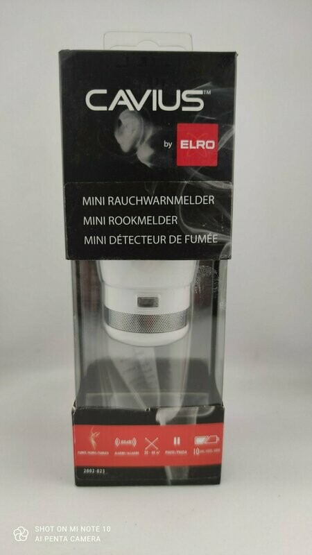 Rookmelder Cavius mini 10 jaar Lithium