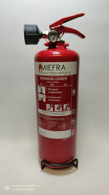 Schuimblusser 2 Ltr. vet / vorstvrij -30