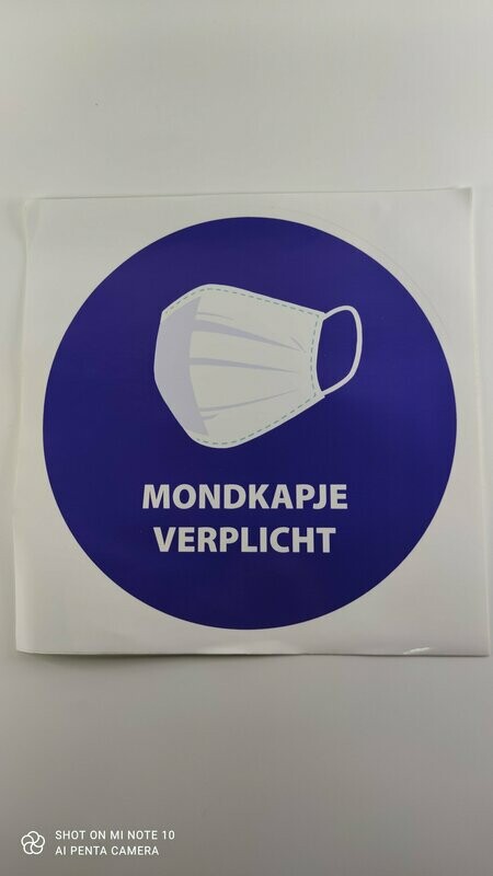 Mondkapje Verplicht F200