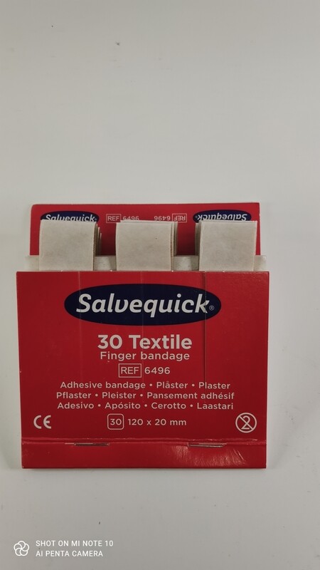 Salvequick navulling 6496 lange textiel pleister