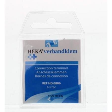Verbandklem 6 stuks