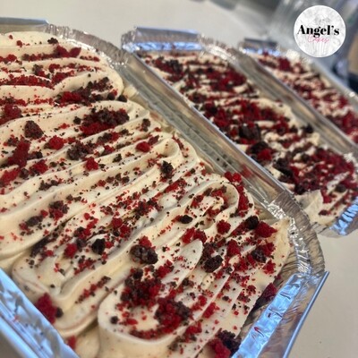 Oreo Velvet Tray Cake