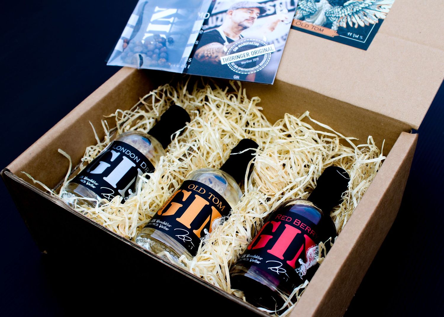 Probierset 3x 100ml 44% Vol. bzw. 47% Vol. in Geschenkbox