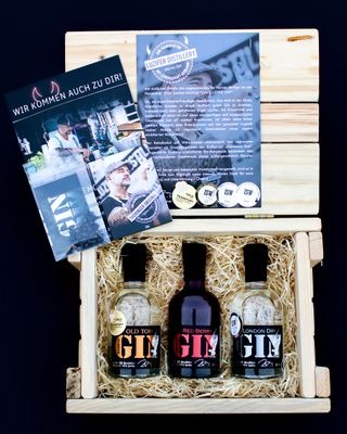 KISTE GIN 3x 200ml 44% Vol. bzw. 47%Vol.