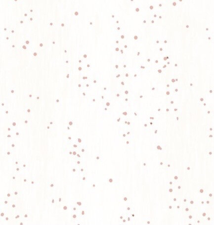 Wallpaper Dollhouse Pink Dots