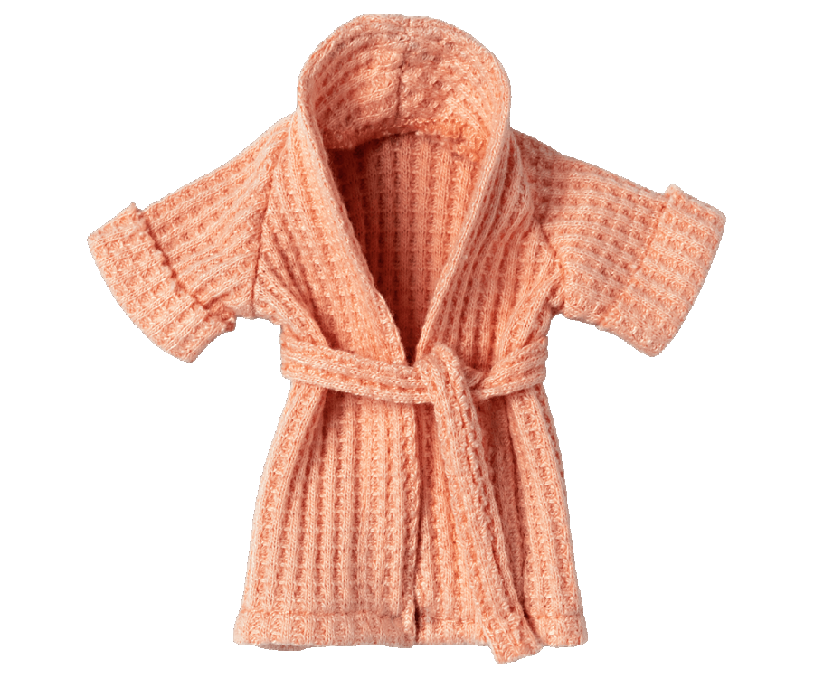 Maileg bathrobe coral