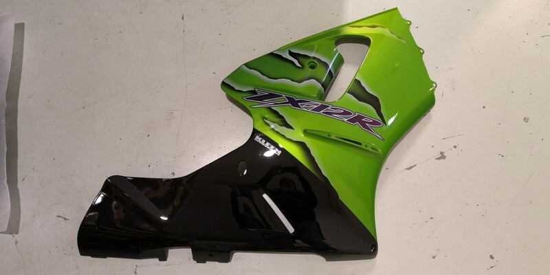 CARENA DX ZX12-R ANNO 2000 VERDE/NERO CARENA DX ZX12-R ANNO 2000 VERDE/NERO