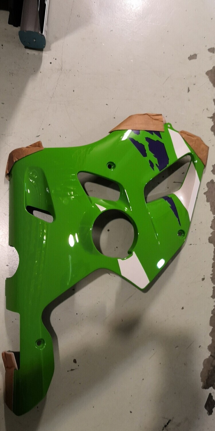 CARENA SX KAWASAKI  NINJA ZX-6R 1997 VERDE CORSA codice 5502813317F