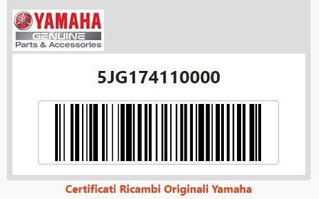 Albero primario cambio YAMAHA YZ426F 2000-2001 5JG-17411-00