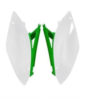 FIANCHETTI RACETECH BIANCO VERDE KAWASAKI KXF 250 09/12 KXF 450 09/11 R-FIKXFBNVE29 FIANCHETTI RACETECH BIANCO VERDE KAWASAKI KXF 250 09/12 KXF 450 09/11 R-FIKXFBNVE29