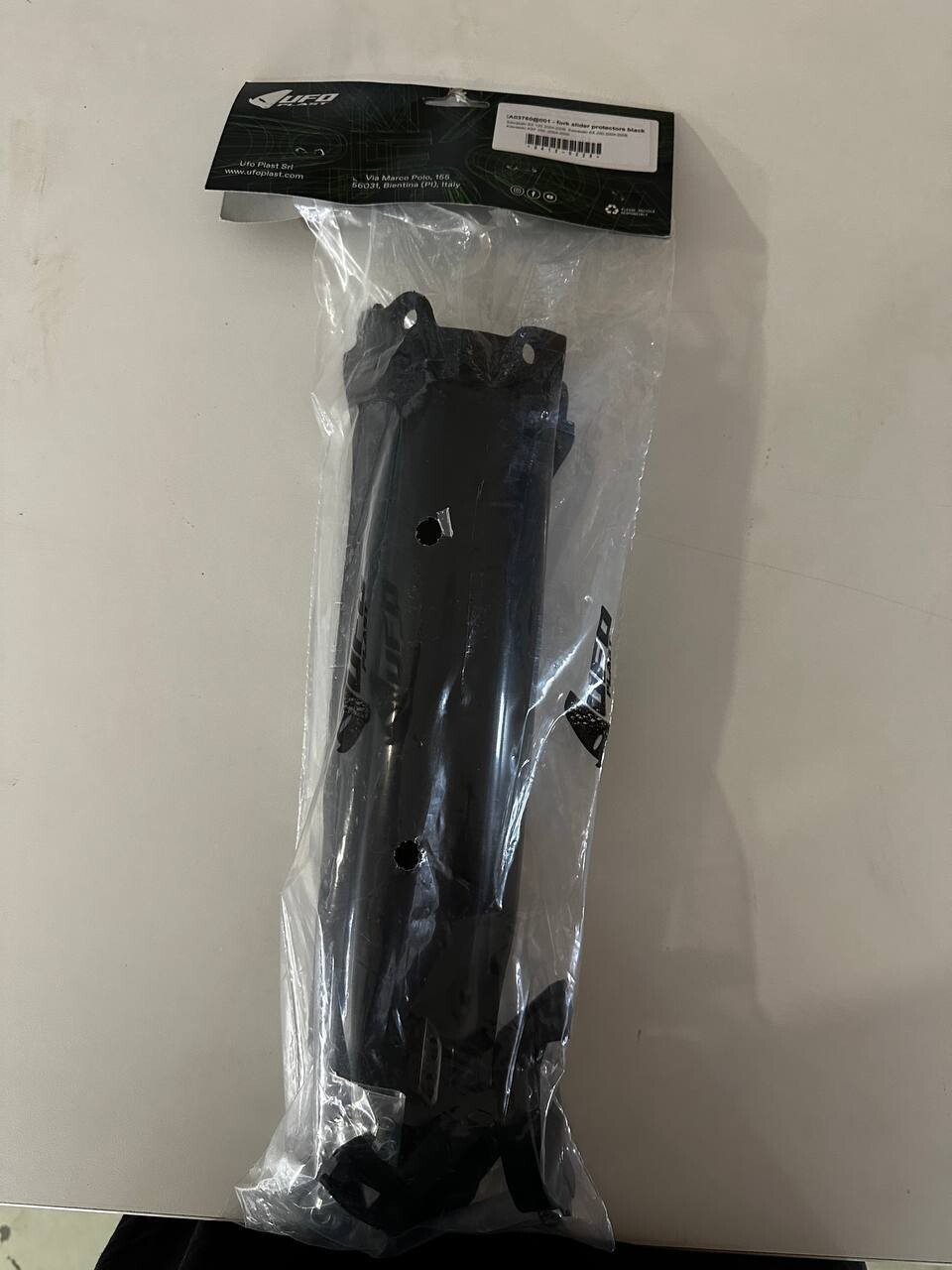 Parastelo forcella Kawasaki kx-kxf 125-250 2004-2005 nero ufo plast