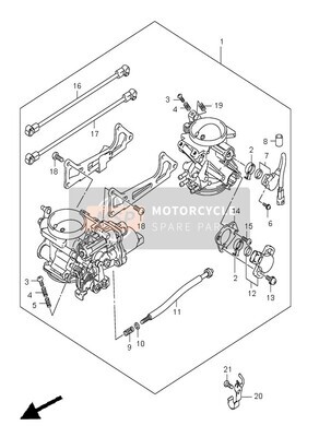 1358016g00000 SENSORE TPS SUZUKI VSTROM 650