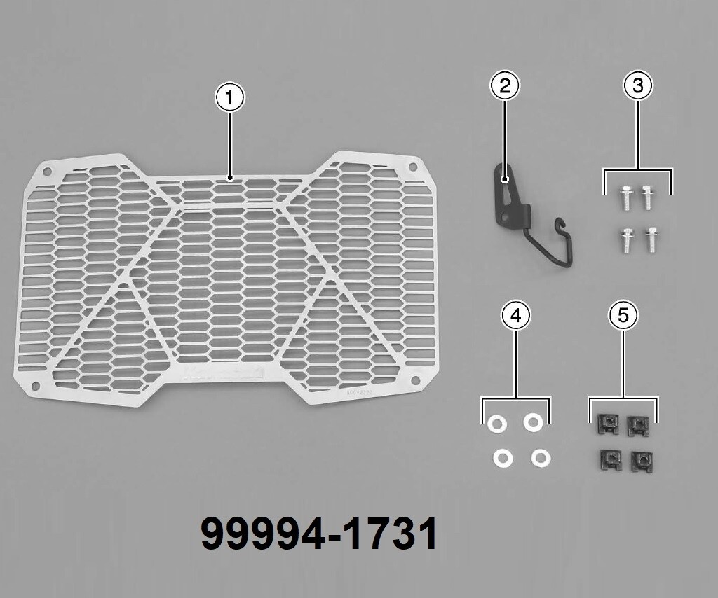 COPERTURA RADIATORE KAWASAKI NUOVO