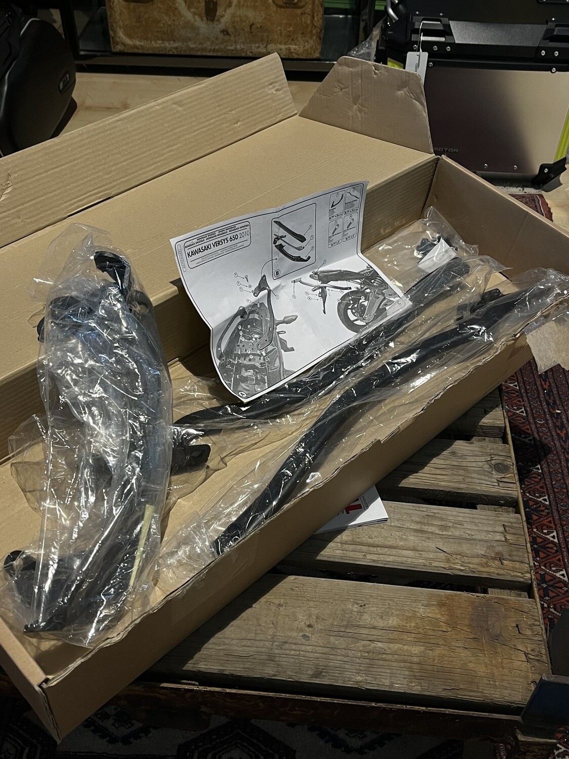 Laterali Monorack kawasaki Versys 650 Givi 451FZ