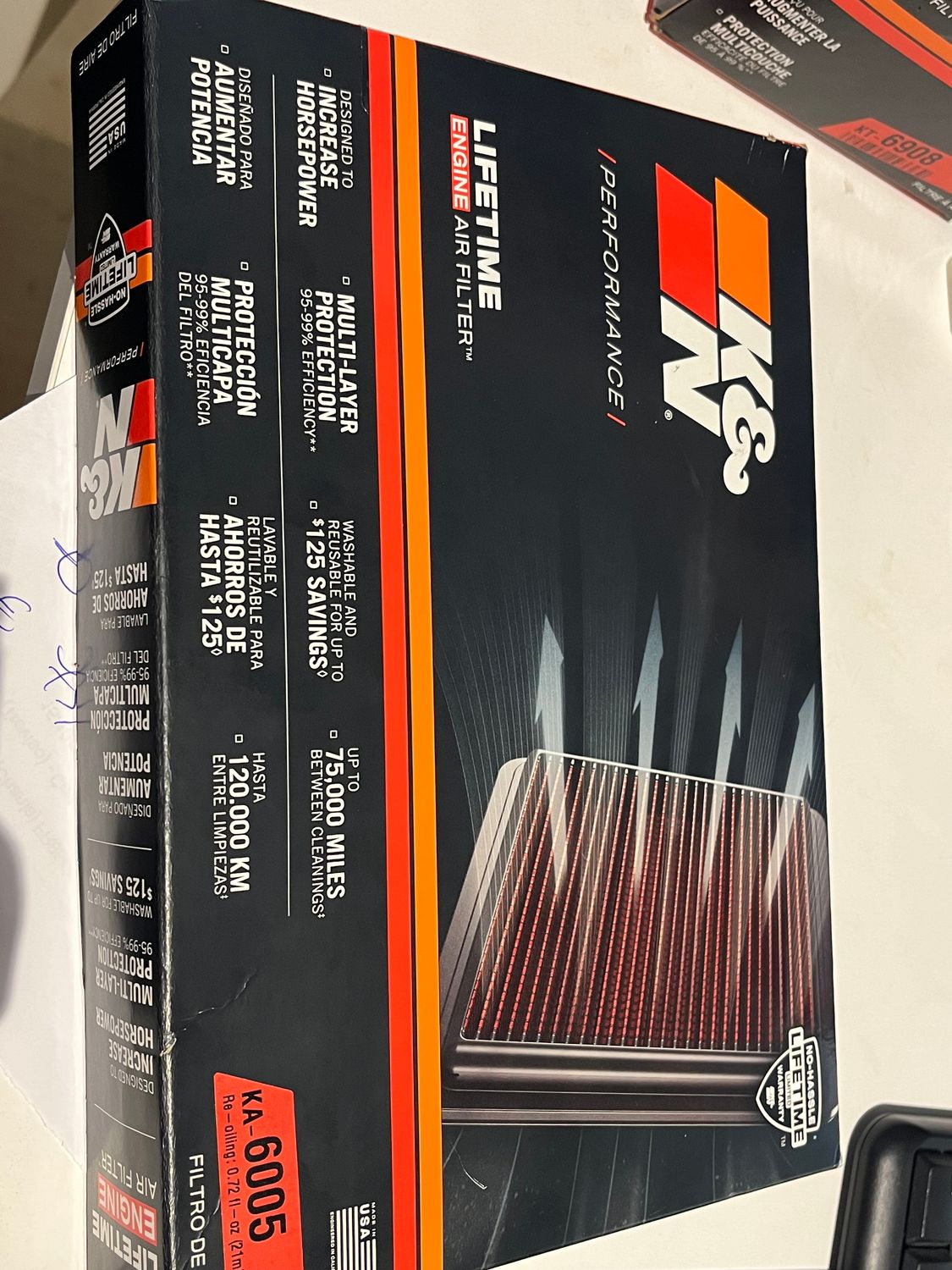 FILTRO ARIA KA 6005