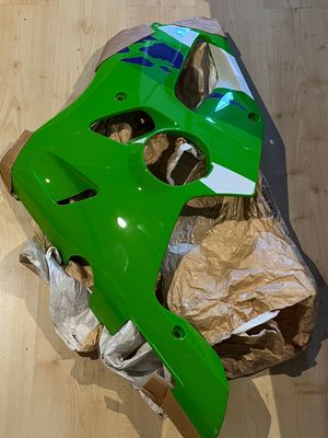 CARENA SINISTRA GREEN KAWASAKI ZX-6R 1995/1997 CODICE 5504954657F