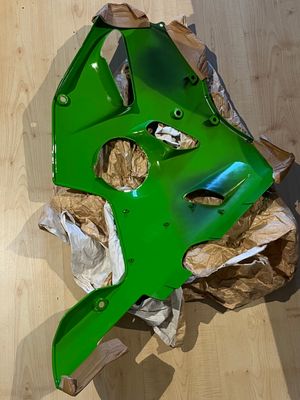 CARENA SINISTRA GREEN KAWASAKI ZX-6R 1995/1997 CODICE 5504954657F