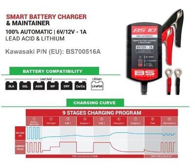 Caricabatterie Bs Smart charger 6V/12V 1A (Piombo/Litio)  38070463