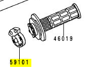 TIRA CAVI GAS/RELL,THORTTLE KLR 250/500/600/650 1987/2007