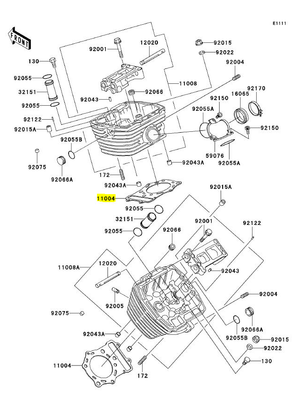 GASKET-HEAD/ GUARNIZIONE TESTA VN800 1995/2006