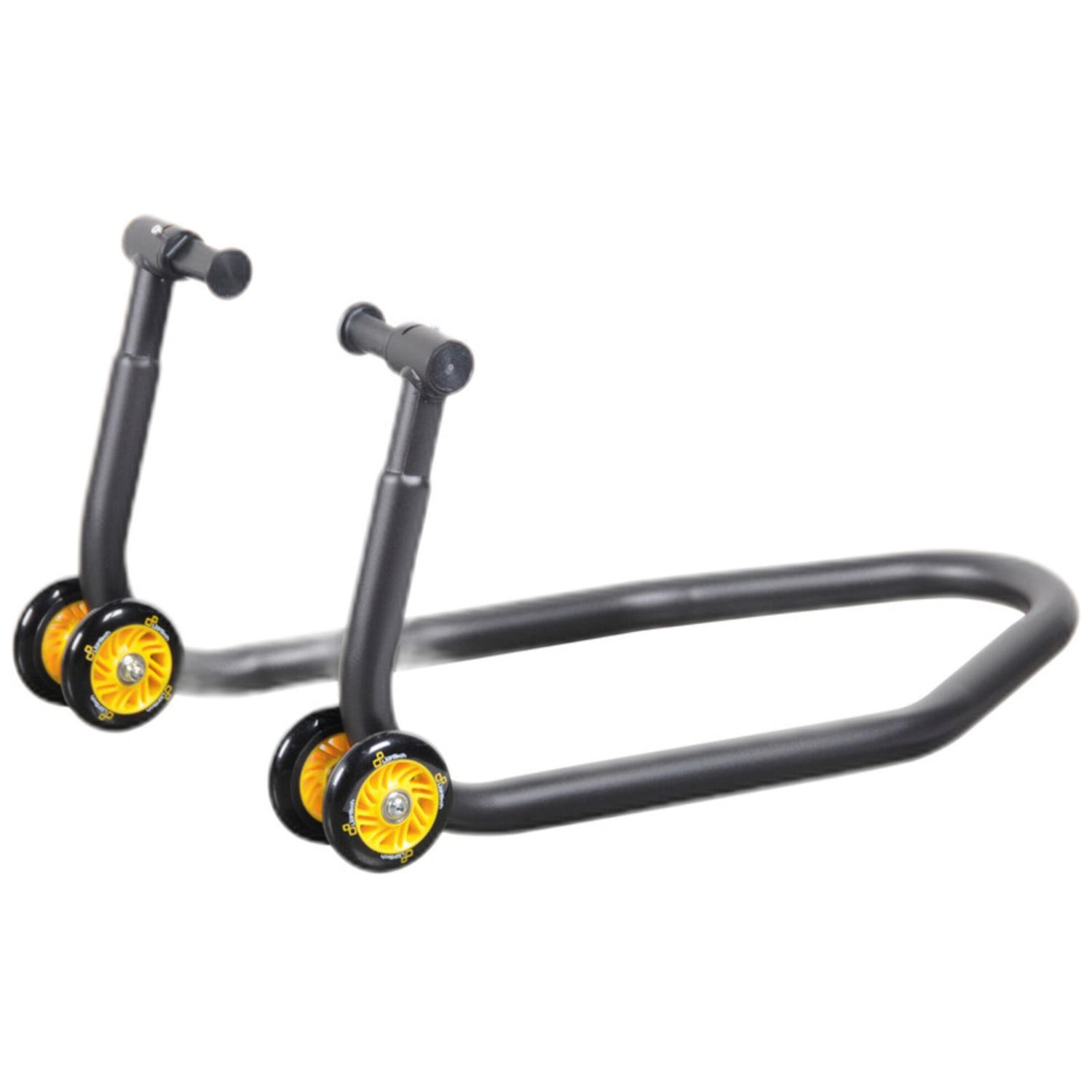 CAVALLETTO ANTERIORE IN FERRO CON ATTACCO SOTTO PINZE FRENO (NERO)